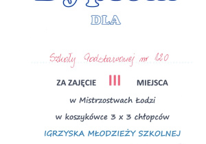 III miejsce w zawodach sportowych - Igrzyska Młodzieży Szkolnej w Koszykówce 3x3 - foto 7