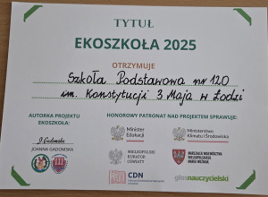 Tytuł EKOSZKOŁA 2025