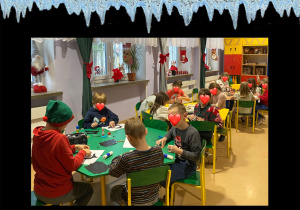Praca plastyczna „Marsz Pingwinów”