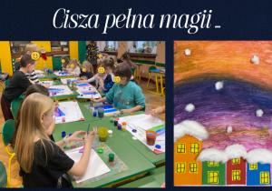 zimowa praca plastyczna