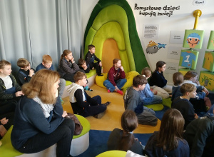 Wizyta klasy 3a w Eko Centrum Punkt Zwrotny