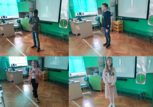 Klasowy pokaz mody w IIIb