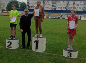 Mistrzyni województwa łódzkiego w trójboju lekkoatletycznym