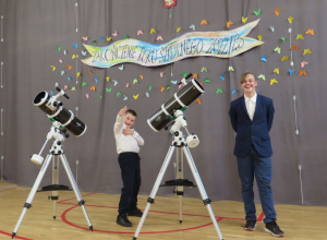 Dwa I miejsca w Ogólnopolskim Konkursie Astronomicznym "Astrolabium"