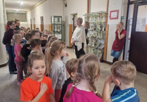 Wizyta przedszkolaków w naszej szkole