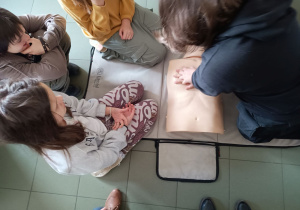 Zajęcia w Wojewódzkiej Stacji Ratownictwa Medycznego
