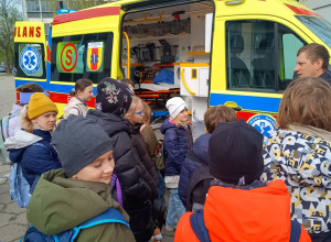 Zajęcia w Wojewódzkiej Stacji Ratownictwa Medycznego