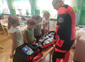 Ratownik medyczny w klasie Ia