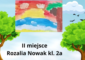 II miejsce w konkursie plastycznym Moja Ojczyzna- Mój Dom
