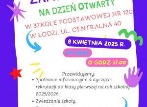 Zaproszenie na Dzień Otwarty
