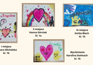 Zwycięzcy konkursu plastycznego na projekt plakatu Empatia