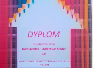 Podsumowanie akcji charytatywnej "Kolorowe kredki, czyli wielki kredkowy recykling"