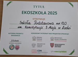 Tytuł EKOSZKOŁA 2025