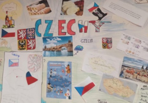 Uczniowie klasy 3a poznają kraje europejskie