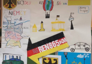 Uczniowie klasy 3a poznają kraje europejskie