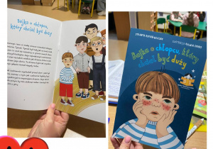 głośne czytanie bajki terapeutycznej z komentarzem