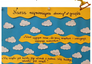 efekty pracy dzieci po zajęciach z bajką terapeutyczną