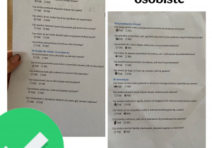 Ankieta dotycząca bezpieczeństwa osobistego