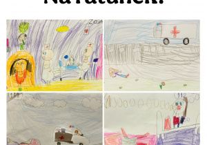 Rysunki dotyczące sytuacji niebezpiecznych