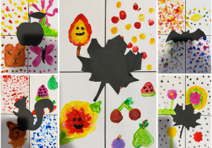 Jesienna praca plastyczna