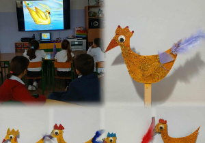 złota kaczka - prace dzieci