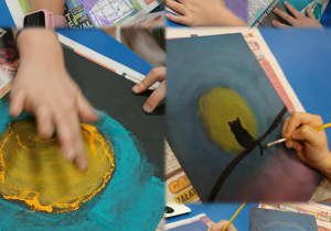 malowanie suchymi pastelami