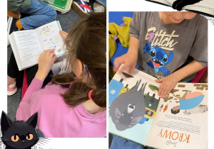 dzieci podczas zabaw w kąciku relaksu