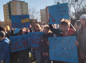 Udział w I Zgromadzeniu Dzieci i Młodzieży przeciwko przemocy