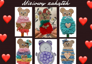prace plastyczne przedstawiające misie