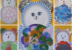 prace plastyczne przedstawiające misie