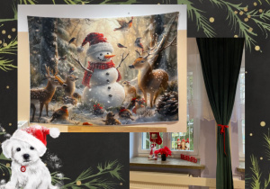 Zimowo - świąteczne dekoracje