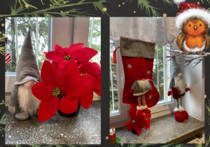 Zimowo - świąteczne dekoracje