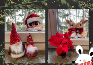 Zimowo - świąteczne dekoracje