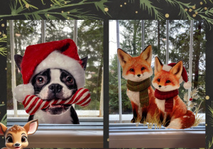 Zimowo - świąteczne dekoracje