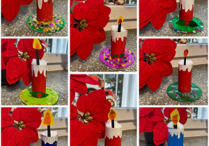 Praca plastyczna „Bezpieczna świeczka DIY”