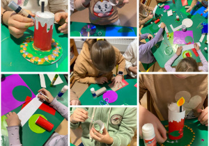 Praca plastyczna „Bezpieczna świeczka DIY”