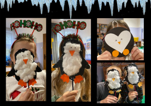 Praca plastyczna „Marsz Pingwinów”