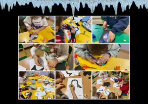 Praca plastyczna „Marsz Pingwinów”