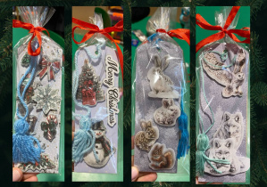 zakładki do książek wykonane podczas zajęć