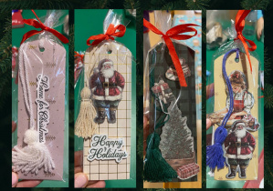 zakładki do książek wykonane podczas zajęć