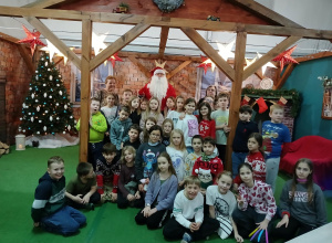 Wycieczka uczniów klas IIIa i IIIb do Krainy Świętego Mikołaja