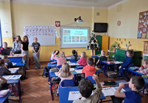 Lekcje świąteczne w klasach pierwszych