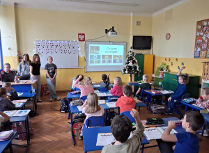 Lekcje świąteczne w klasach pierwszych