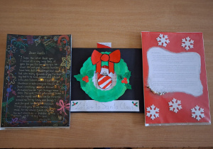 Sukces naszych uczniów w Międzyszkolnym Konkursie A LETTER TO SANTA CLAUS