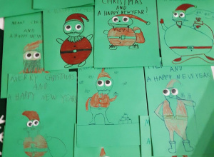  Merry Christmas and a Happy New Year! - Kartki świąteczne dla podopiecznych domu ,,Pogodna Jesień''