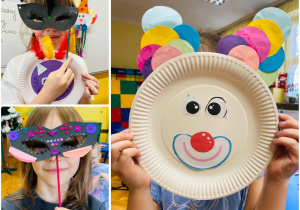 Karnawałowa praca plastyczna