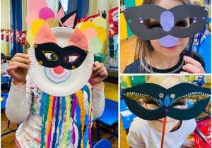 Karnawałowa praca plastyczna