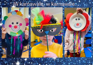 Karnawałowa praca plastyczna