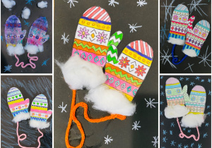 Zimowa praca plastyczna