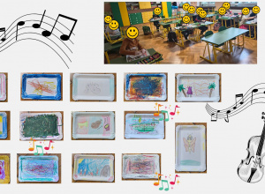 Malowanie dźwiękiem – plastyczna interpretacja "Czterech pór roku"  Vivaldiego